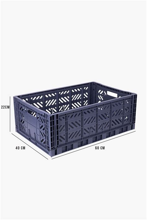 Aykasa 604022 Maxibox Cobalt Katlanabilir Kasa Hızlı Kargo. 