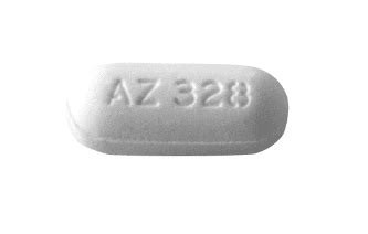 This white round pill with imprint AZ 011 on it has
