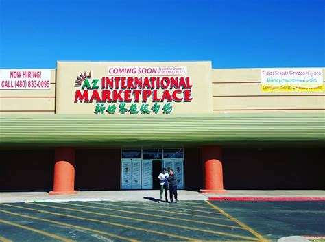 AZ International Marketplace, Mesa, Arizona. 14,695 likes · 1 talking about this · 6,782 were here. 100,000 Square Feet of Groceries and General Merchandise from all over the world. AZ International Marketplace. 