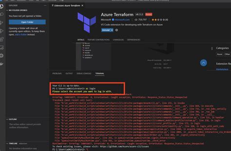 Az login not working in cmd.  Please check if they can solve your problem. 37 T...