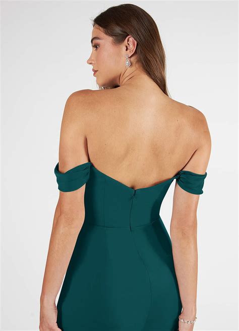 Shop Azazie Bridesmaid Dress starting at $79 - Pine Azazie Kit in Mesh. Find the perfect made-to-order bridesmaid dresses for your bridal party in your favorite color, style and fabric at Azazie.. 