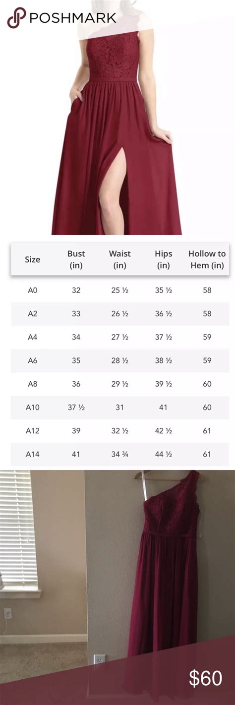 Azazie size chart. Available in sizes 0-30W, David’s bridal offers five different size charts: regular (size 0-14) and plus (size 16-30) for women who are 5’4 to 5’8 and petites regular (size 0-14) and plus (size 16-30) for women under 5’4. Tall sizing is available in sizes 0-30W and offers a longer skirt for brides 5’9 and above. 