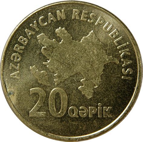 Azerbaycan parası 20 qepik