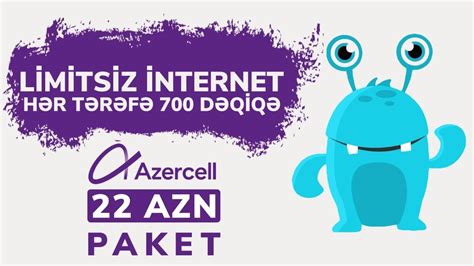 Azercell ucuz internet paketleri