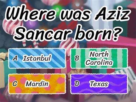 Aziz Sancar Quiz Wordwall. 