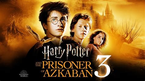 Azkaban film. In Harry Potter and the Prisoner of Azkaban, Harry, Ron and Hermione return for their third year at Hogwarts, where they are forced to face escaped prisoner, Sirius Black. IMDb 7.9 2 h 21 min 2004. PG. Adventure · Fantasy · Ambitious · Dreamlike. This video is currently unavailable. to watch in your location. 