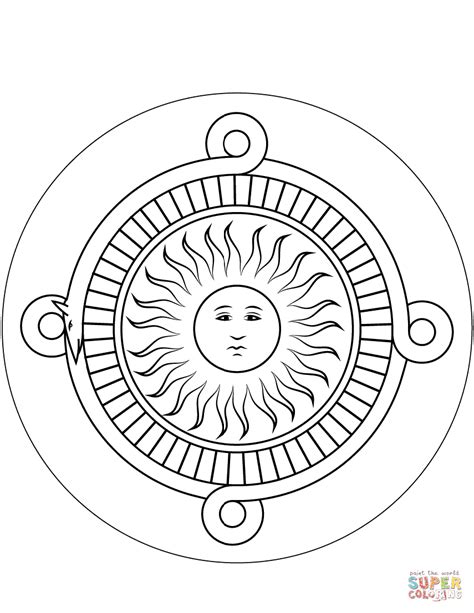 Summer Fun Coloring Page