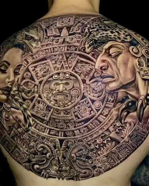 Aztec Calendar Tattoo Meaning