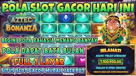 Aztec bonanza gacor hari ini. Togel terpercaya yang minimal.