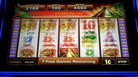 Aztec fortune slot machine