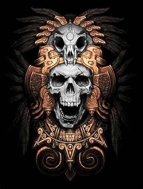Aztec skull tattoo drawings. Oct 9, 2020 - Explore The Body is a Canvas's board "Aztec Tattoo Designs", followed by 70,439 people on Pinterest. See more ideas about aztec tattoo, aztec tattoo designs, tattoo designs. 