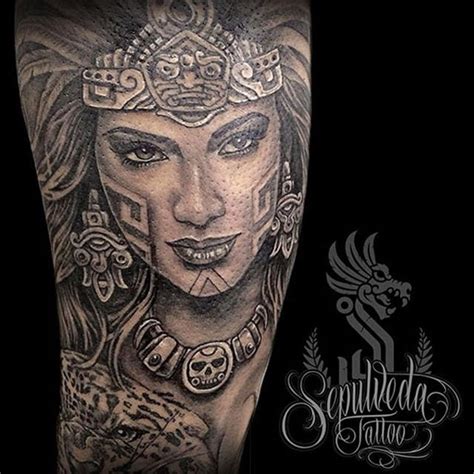 Aztec warrior princess tattoo. Things To Know About Aztec warrior princess tattoo. 