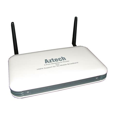 Aztech wireless router hw550 3g manual. - Manuale per telecomando vettore manual for carrier remote control.