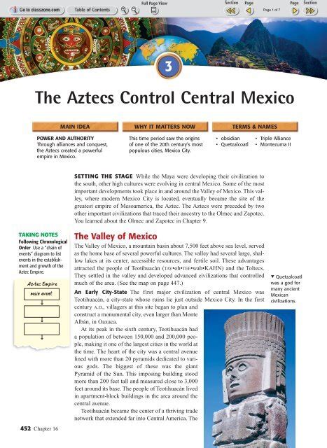 Aztecs control central mexico guided answers. - Guide to airport airplanes an illustrated handbook allowing rapid identification of airliners flown worldwide by major airlines.