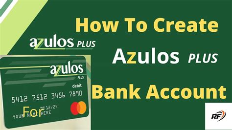 Azulos bank. Azulos Prepaid Account 