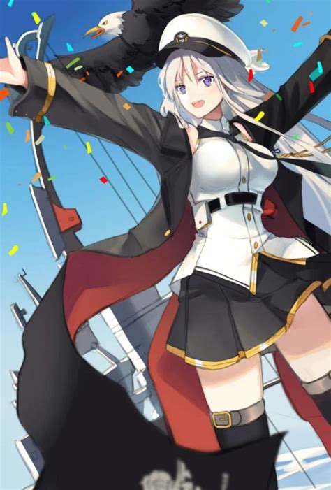 Azur lane characters.  Koumakan Page Commander Commander Doodle Commander Female...