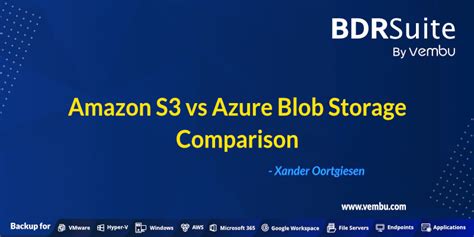 Azure Blob Storage Vs Amazon Glacier Apps4Rent