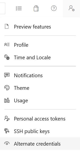 Azure DevOps will no longer support Alternate Credentials ...