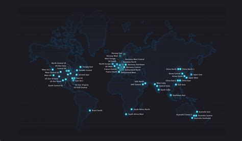 Azure Regions: Interactive Map of Global Datacenters