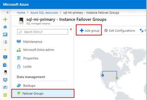 Azure SQL Server auto failover groups