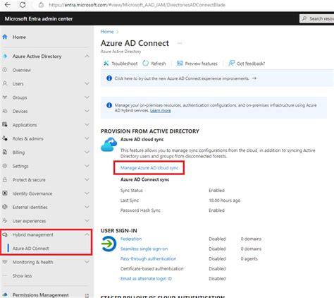 Azure ad sync command.  Also, see how to change the default In the Applicatio...