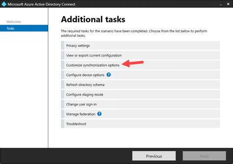 Azure ad sync.  Oct 8, 2025 · Get-ADSyncScheduler Exclude Users from Azure AD Connect...