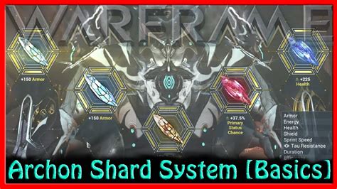 Archon Shards. All you want are Crimson Shards to increase secondary crit chance, not much more to it than that. Helminth. ... Merulina can actually be healed by HP regen azure archon shards, and armor archon shards apply that armor to BOTH Yareli and Merulina, so you might want to reconsider your archon shard recommendations. .... 