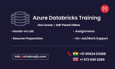 Azure databricks certification.  For information about online training resources, see Get fre...