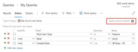 Azure devops query multiple projects.  Working with two or more project...