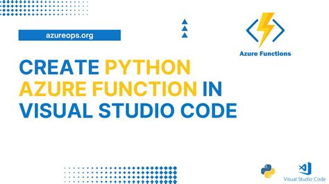 Azure function python visual studio.  Jul 23, 2025 · Let us see how amazing Python and Vis...