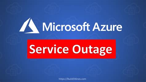 Azure outage. Stay informed and act quickly on service issues. Azure Service Health notifies you about Azure service incidents and planned maintenance so you can take action to mitigate downtime. Configure customizable cloud alerts and use your personalized dashboard to analyze health issues, monitor the impact to your cloud resources, get guidance and ... 