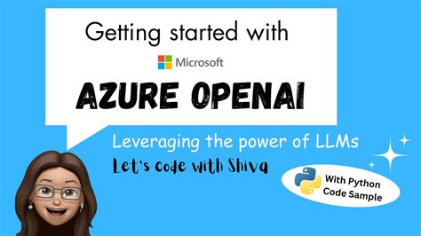 Azureopenai python. ai.  Hello @vick-yu Hi, thanks for your suggestion.  ...