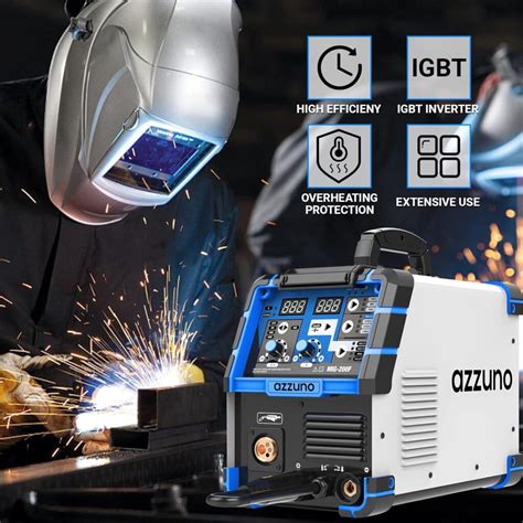 Azzuno Welder Review, Portable: With its compact size and lightweight  design, this welding machine is easy to transport and perfect for on-the-go  welding projects.