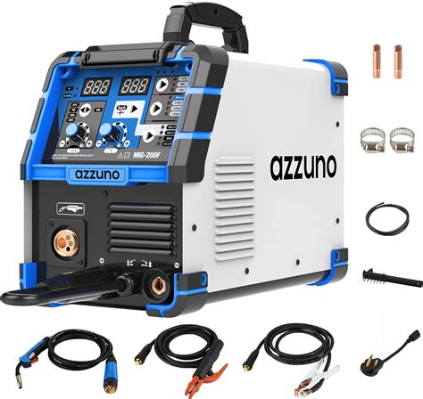Azzuno Welder Review, Portable: With its compact size and lightweight  design, this welding machine is easy to transport and perfect for on-the-go  welding projects.