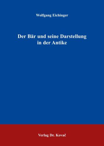 Bär und seine darstellung in der antike. - The cabling handbook by john r vacca.