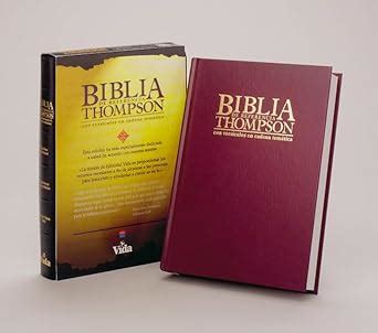 Bíblia de referencia thompson tela rojo oscuro. - Bibliograf́ia de antonio mira de amescua.