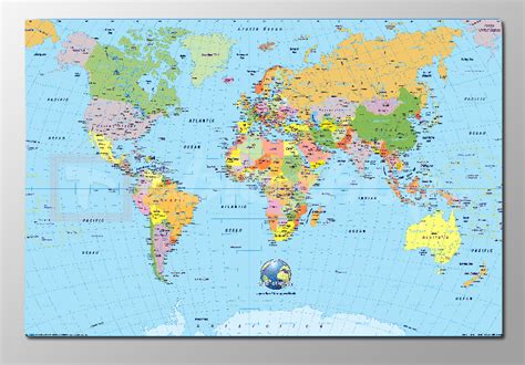 Bütün oyunlarla dünya xəritəsi