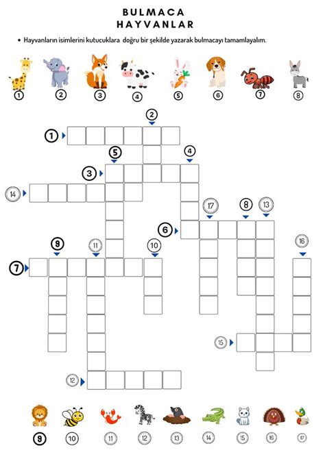 Büyük hayvan Bulmaca.
