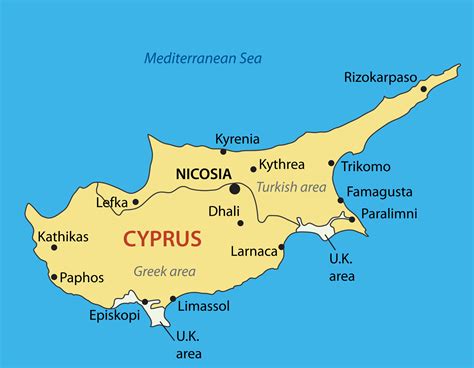 B B Map Cyprus