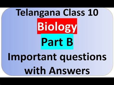 B Biology Answers Novanet
