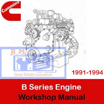 B Engine Manual Series Cummins
