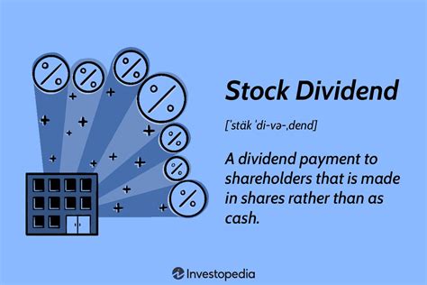 stock dividend: [noun] the payment by a corporation of a dividend in the form of shares usually of its own stock without change in par value — compare stock split.. 