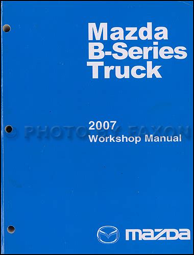 B series truck genuine mazda service workshop manual. - Black decker convection toaster oven manual.