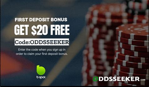 B Spot Casino. Play unique casino games and get a $20 first deposit bonus after signing up on the casino. The promo code to be used is GIVEME20 and it has several games to play, like Demi Gods II, Pot of Cold, Aces High, etc. Real Money Casino No Deposit Bonus Codes For Poker. 