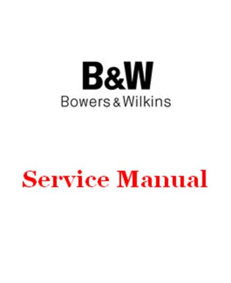 B w twin bass solid bowers wilkins service manual. - Bose av3 2 1ii media center manual.