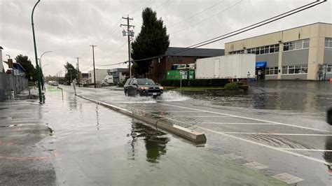 B.C. weather: Heavy rain continues on South Coast CTV News