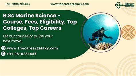 B.Sc in Marine Science - Marine Science Study Program - raincitystudios.com