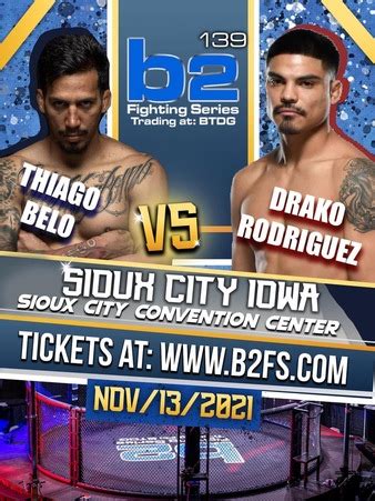 B2 Fighting Series - B2FS MMA Promoter Tapology