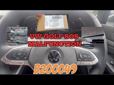 B200049 vw polo.  &bull; Volkswagen T-ROC.  The following DTC is stored in ...