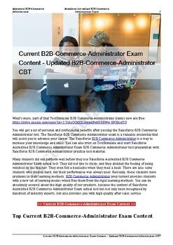 B2B-Commerce-Administrator Exam